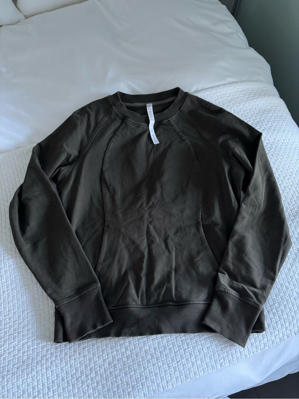 lululemon athletica Crewneck Sweater - Olive Green